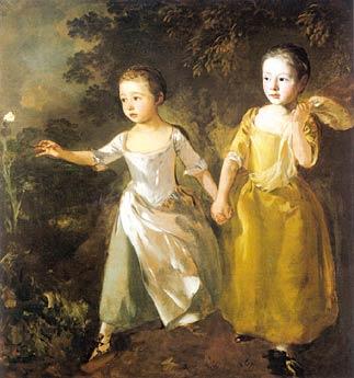 Thomas Gainsborough Chasing a Butterfly